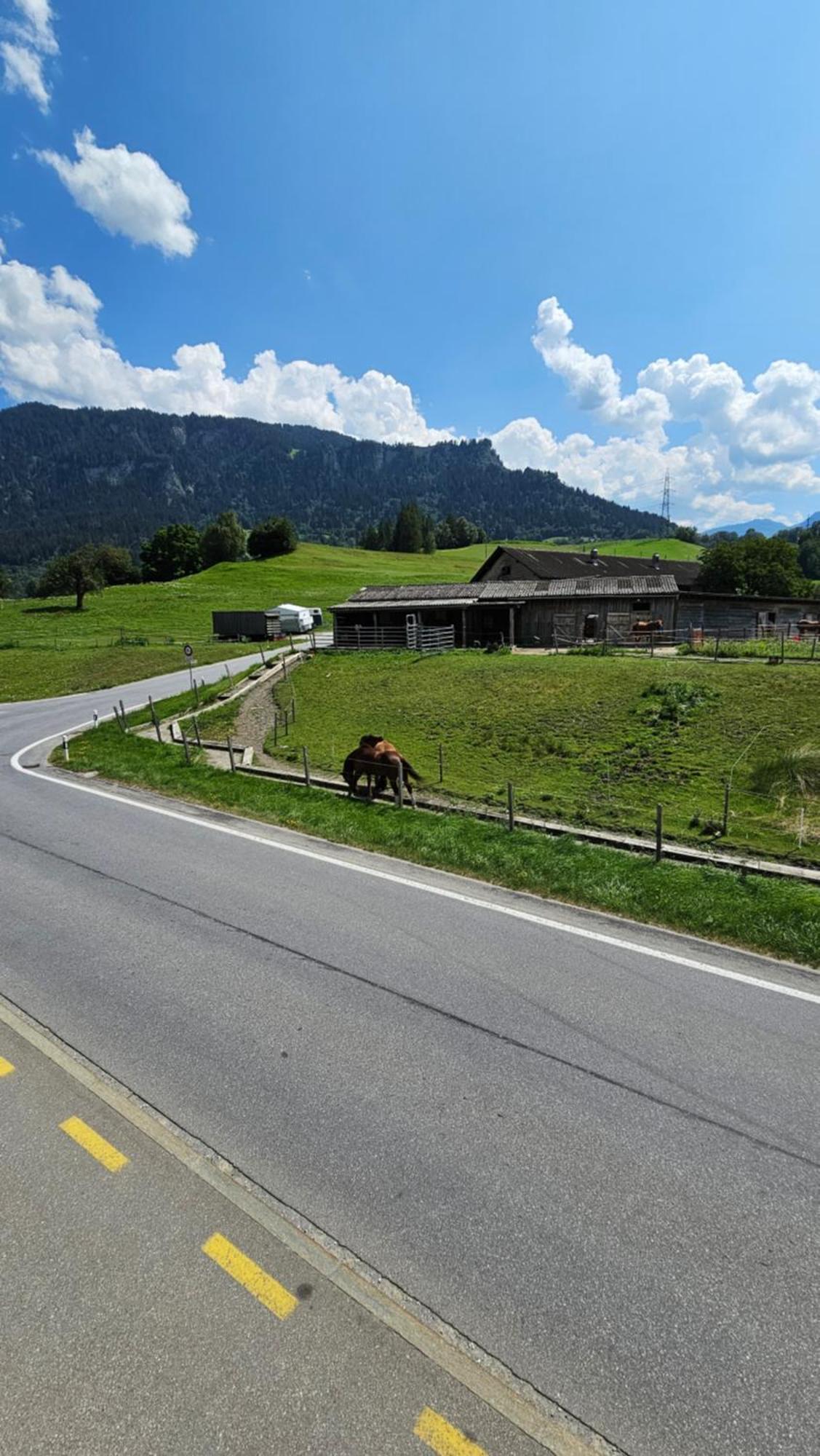 Landgasthof Zum Glenner Ilanz/Glion المظهر الخارجي الصورة